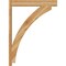 Ekena Millwork Thorton Block Rough Sawn Outlooker, Western Red Cedar, 6"W x 34"D x 46"H OUT06X34X46THR05RWR - alternate 2